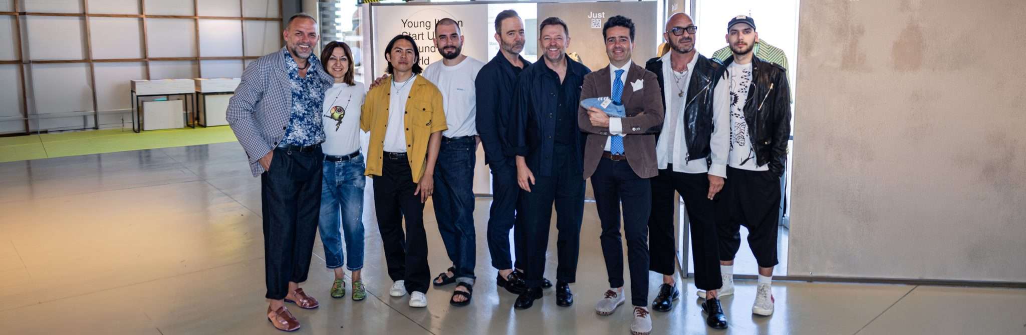 Il gruppo delle start-up a Pitti Immagine Uomo 2023